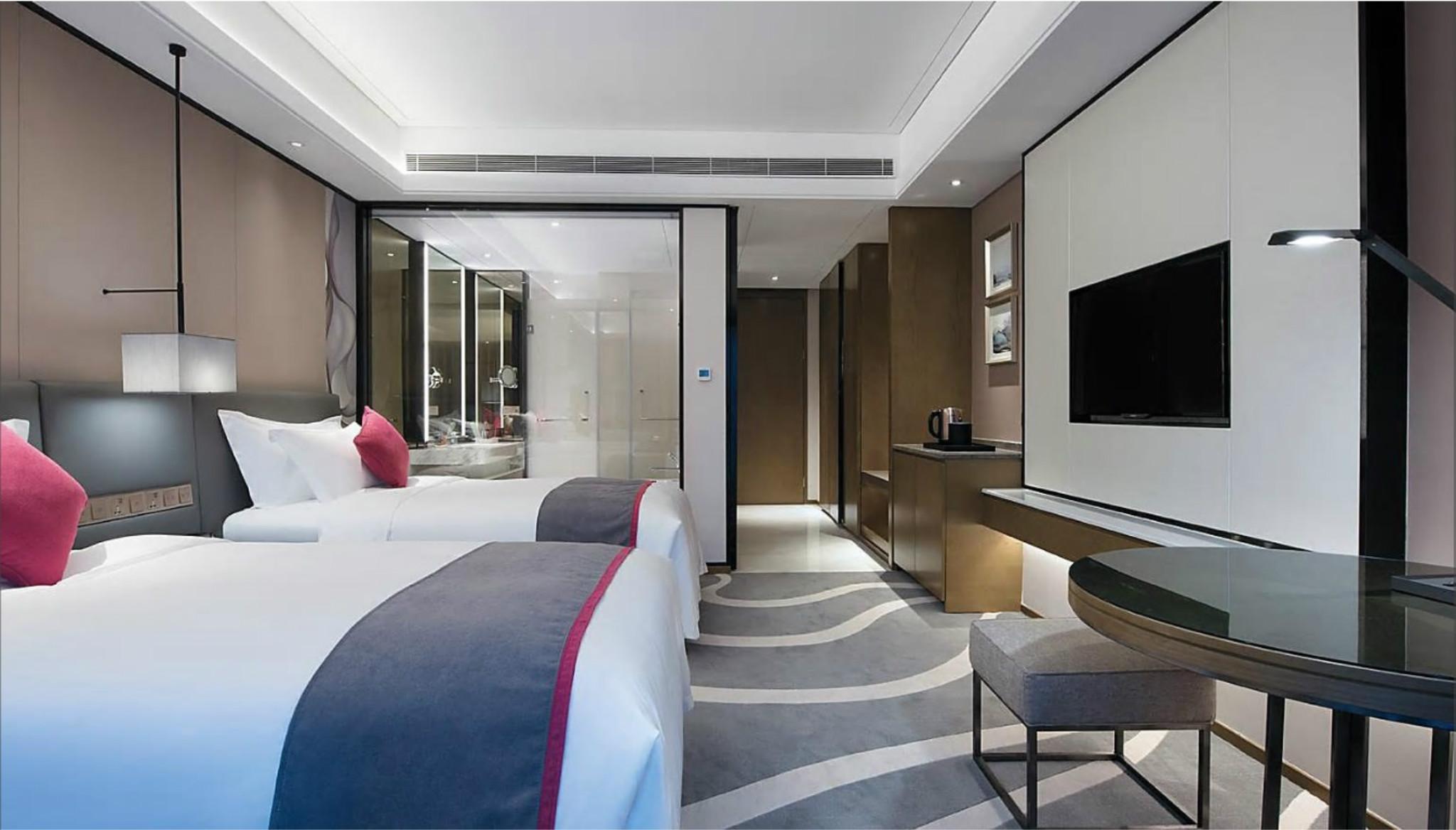 Crowne Plaza Hangzhou Qiantang - The Subway Can Reach The West Lake Scenic Area As Well As The Airport And High-Speed Rail Station, Adjacent To Jinsha Lake And Longfor Paradise Walk Bagian luar foto