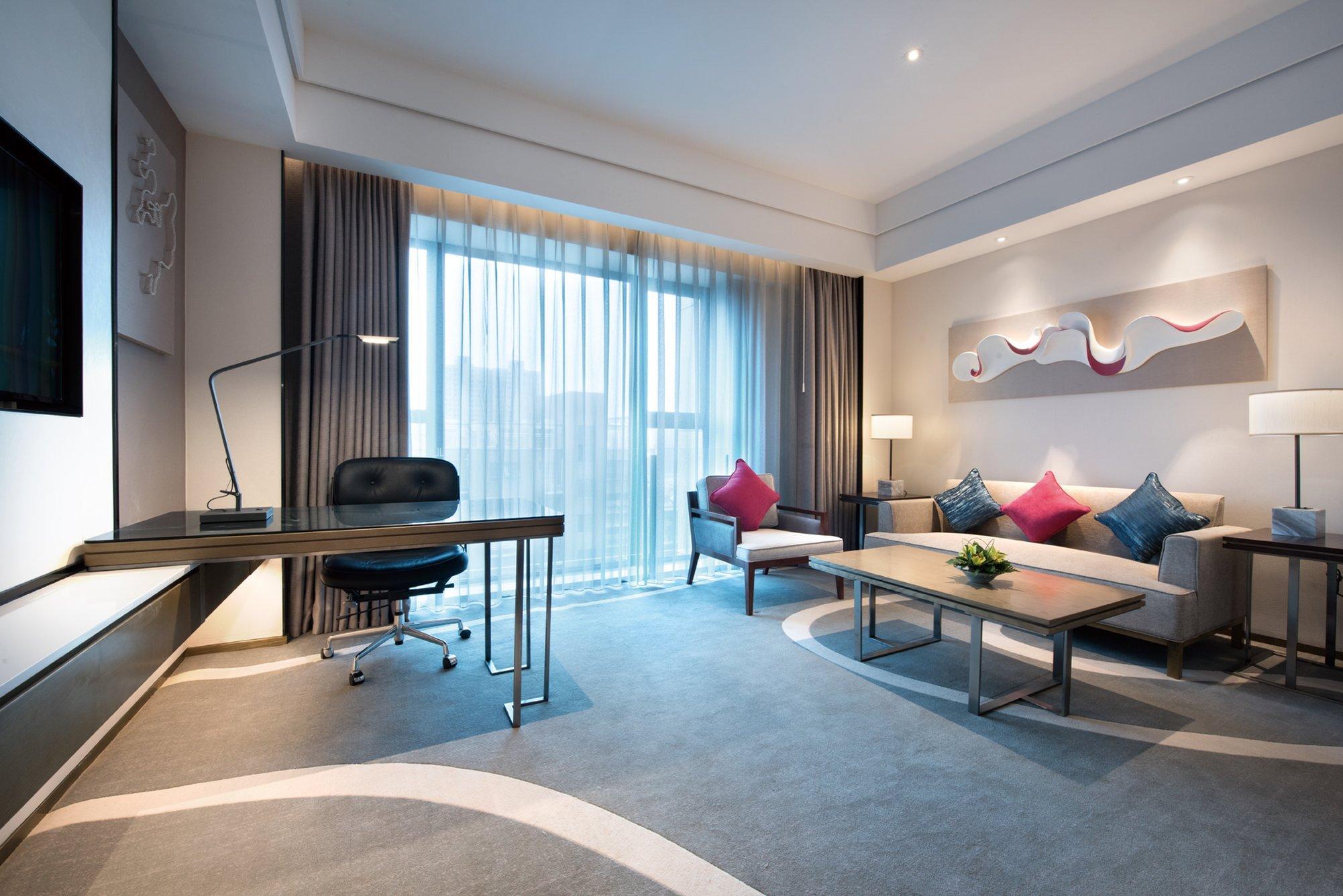 Crowne Plaza Hangzhou Qiantang - The Subway Can Reach The West Lake Scenic Area As Well As The Airport And High-Speed Rail Station, Adjacent To Jinsha Lake And Longfor Paradise Walk Bagian luar foto