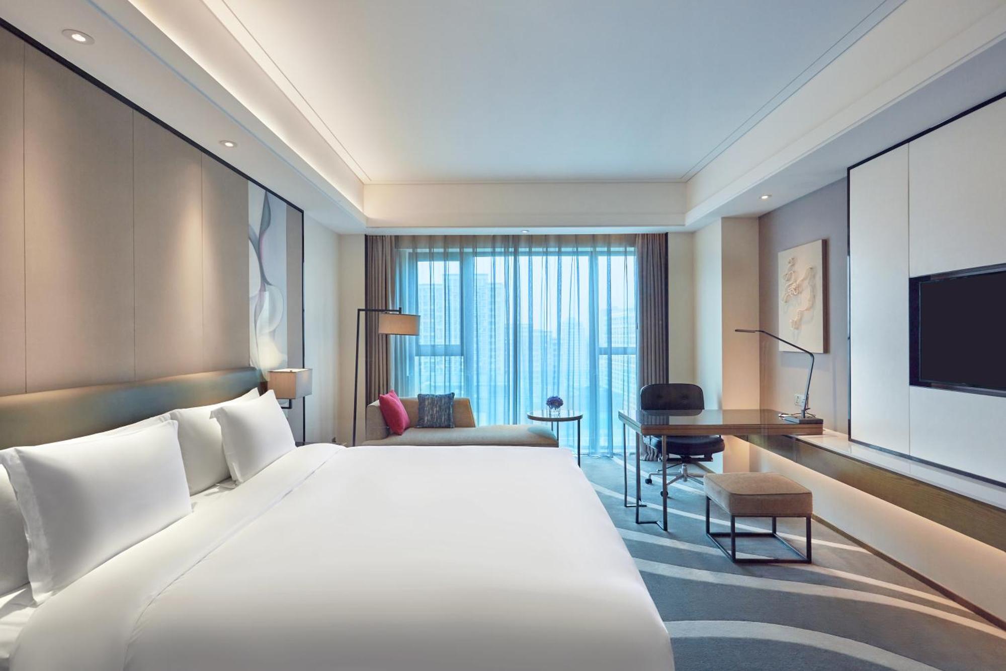 Crowne Plaza Hangzhou Qiantang - The Subway Can Reach The West Lake Scenic Area As Well As The Airport And High-Speed Rail Station, Adjacent To Jinsha Lake And Longfor Paradise Walk Bagian luar foto